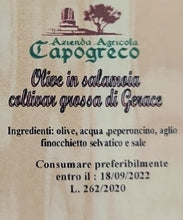 Carica l'immagine nel visualizzatore di Gallery, Olive in salamoia alla calabrese GP1 - Sapuri Calabrisi