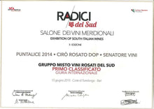 Laden Sie das Bild in den Galerie-Viewer, Puntalice BIO - DOP Cirò Rosato 2019 - Sapuri Calabrisi