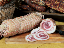 Carica l'immagine nel visualizzatore di Gallery, Pancetta Calabrese arrotolata - Sapuri Calabrisi