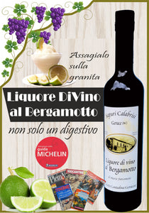 Liquore di Vino al Bergamotto - Sapuri Calabrisi