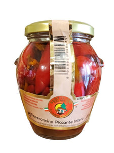 Peperoncino Piccante Intero Sott'olio - Sapuri Calabrisi
